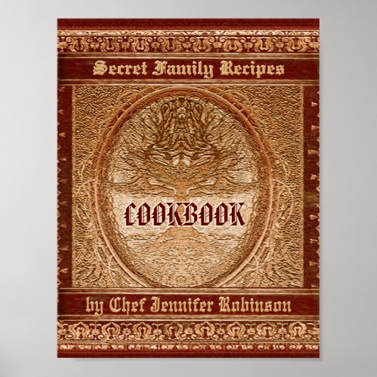 Poster Insertion frontale du Classeur de recette personna (Devant)