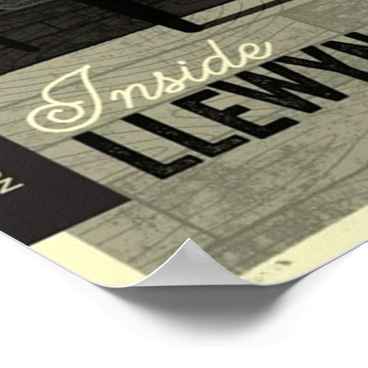 Poster Inside Llweyn Davis (Coin)