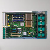 Poster inside server computer (Devant)