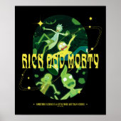 Poster Insigne de devis de décrochage de Rick et Morty (Devant)