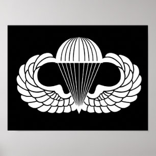 Poster Insigne de parachutiste