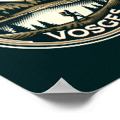 Poster Insigne des Vosges France (Coin)