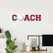 Poster Insigne Nice Coach Volleyball 1 (Bureau à domicile)