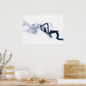 Poster Insistance sur le tabagisme (Cuisine)