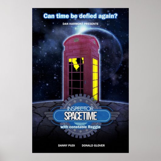 Poster Inspecteur Spacetime uneautrefois (Devant)