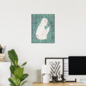 Poster Inspecteur vintage - Enquêteur (Bureau à domicile)