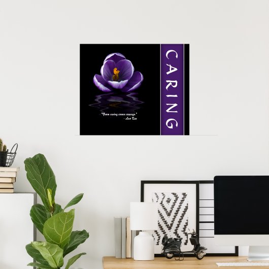 Poster inspirant (Bureau à domicile)