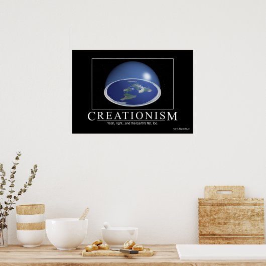 Poster inspirant "Créationnisme" (Un-) (Cuisine)