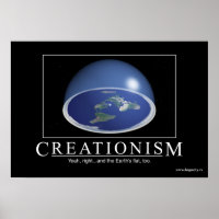 Poster inspirant "Créationnisme" (Un-)