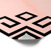 Poster inspirant d'art mural "Be Grateful" (Coin)