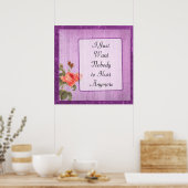 Poster inspirant de Pretty Purple sur la douleur (Cuisine)