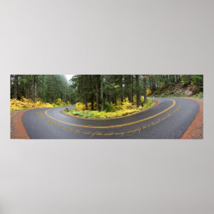 Poster inspirant Pend in the Road