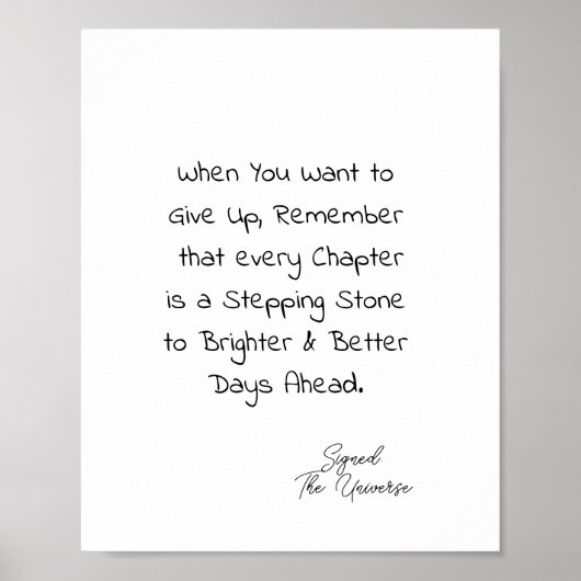 POSTER INSPIRATIF (Devant)