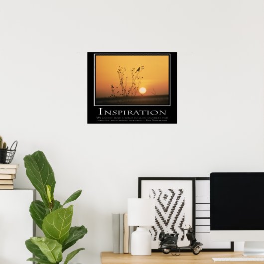 Poster Inspiration (Bureau à domicile)