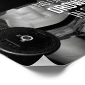 Poster Inspiration 2 de la musculation (Coin)