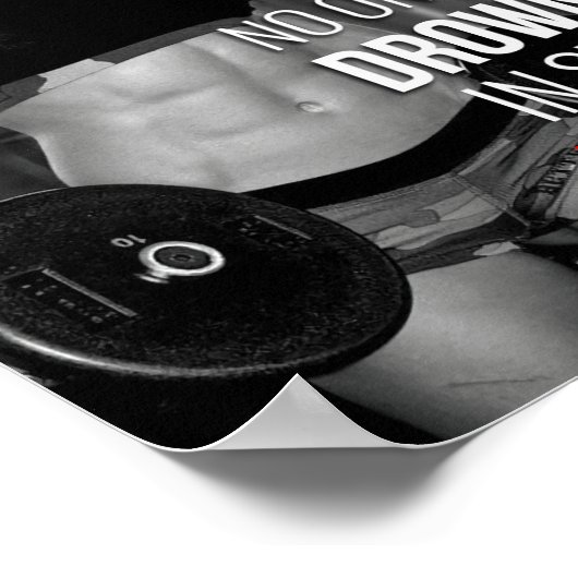 Poster Inspiration 2 de la musculation (Coin)