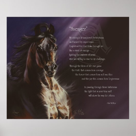 Poster Inspiration Avenger (Devant)