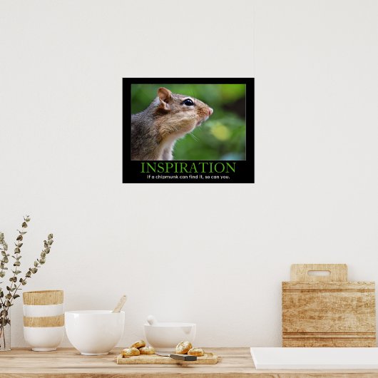 Poster Inspiration Chipmunk (Cuisine)