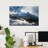 Poster Inspiration "Créer soi-même" Sky Ai Art (Bureau à domicile)