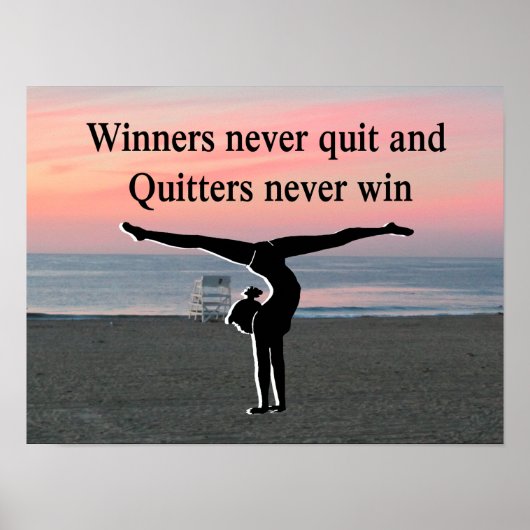 POSTER INSPIRATION DE GYMNAST (Devant)