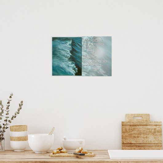 Poster Inspiration de la course de nuit (Cuisine)