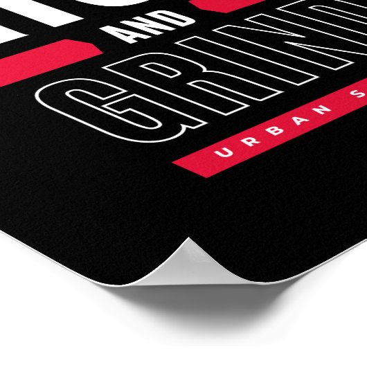 Poster Inspiration de la montée et de la montée (Coin)