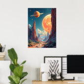 Poster Inspiration de l'espace Imprimantes et Imaginative (Bureau à domicile)