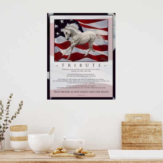 Poster Inspiration du hommage (Cuisine)