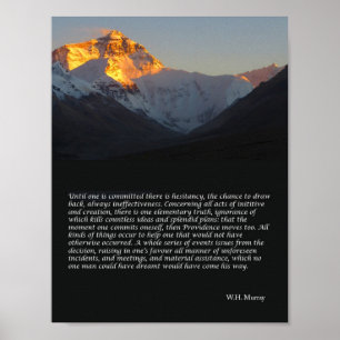 Poster Inspiration du mont Everest