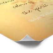 Poster inspiration Emerson cite l'art de la nature (Coin)