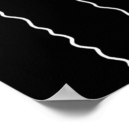 Poster Inspiration Fleurs blanches V002 (Coin)