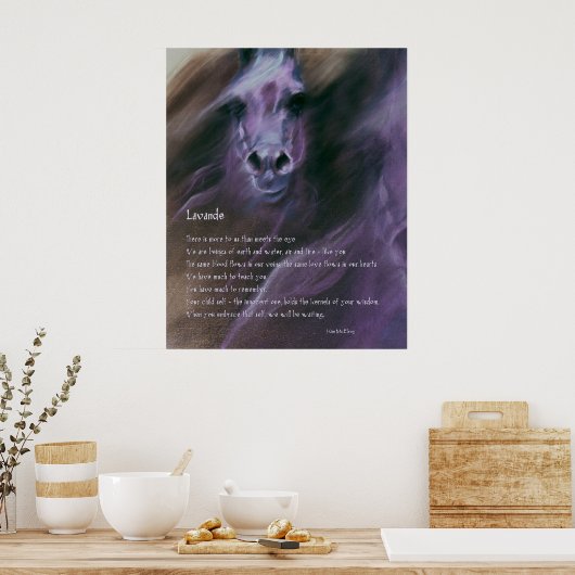 Poster Inspiration Lavande (Cuisine)