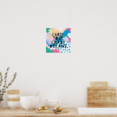 Poster Inspiration lumineuse I | Chasse tes rêves fous (Cuisine)