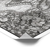 Poster Inspiration/Mindfulness Coloration adulte (Coin)