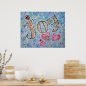 Poster Inspiration Mot "Joy" (Cuisine)