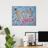 Poster Inspiration Mot "Joy" (Bureau à domicile)