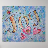 Poster Inspiration Mot "Joy" (Devant)