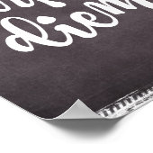 Poster Inspiration Motivationnelle : Citation Carpe Diem (Coin)