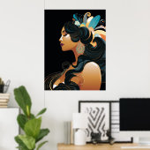 POSTER INSPIRATION NATIVE #3 (Bureau à domicile)