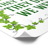 Poster Inspiration Nous Avons Été Citation De Semences (Coin)