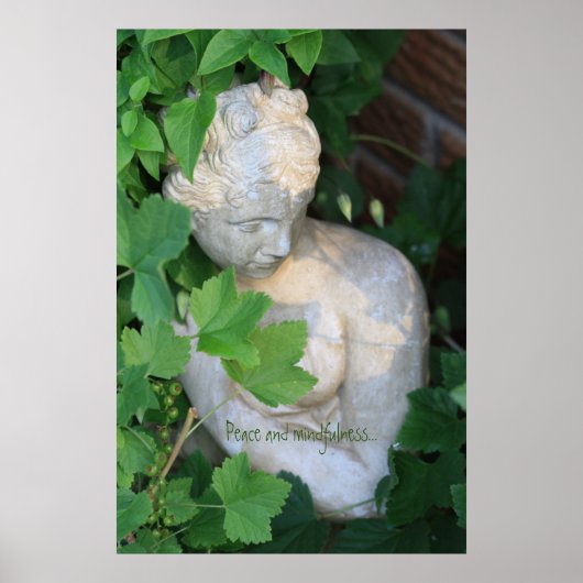 Poster Inspiration "Paix et pleine conscience..." (Devant)