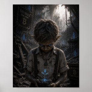 Poster Inspiration / Sculpteur de verre / Atelier de cris