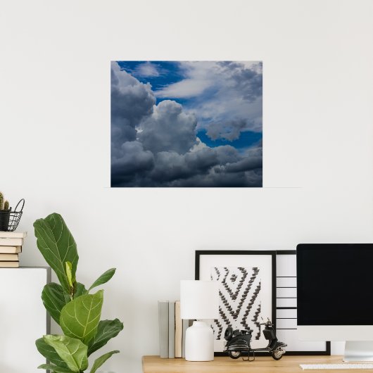 Poster Inspiration Sky - (Bureau à domicile)