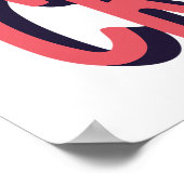 Poster Inspiration Suivez votre citation de coeur (Coin)