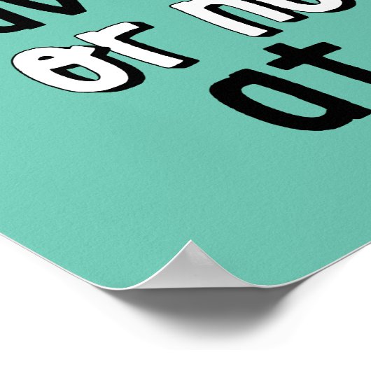 Poster Inspiration Vie audacieuse Devis d'aventure (Coin)