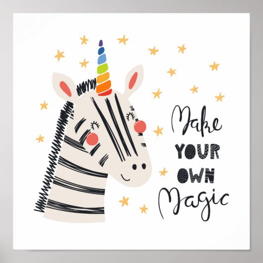 Poster Inspiration Zebri-corn (Devant)