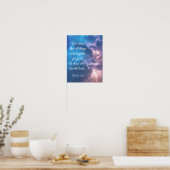 Poster Inspirational Bible Romans 8:28 Citation Thunderst (Cuisine)