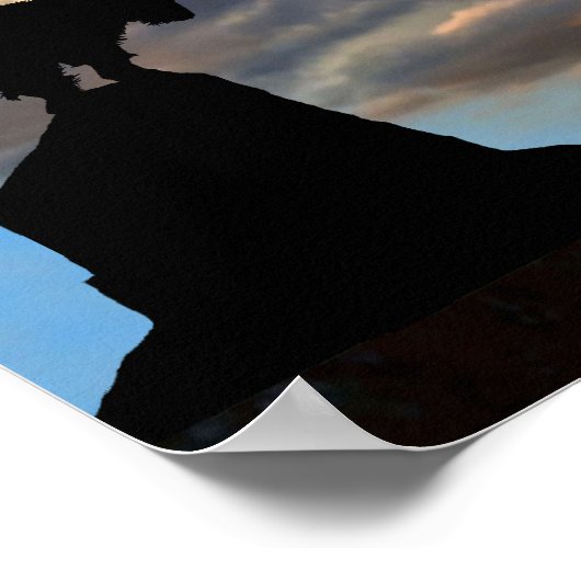 Poster Inspirational Faith Over Fear (Coin)