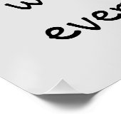 Poster Inspirational Family Quote Fun Raccoon Animaux (Coin)