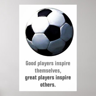Poster Inspirational Football Football Unique